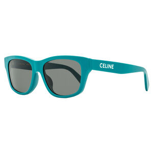 Celine Classic Rectangular Sunglasses CL40249U 87A Turquoise 55mm